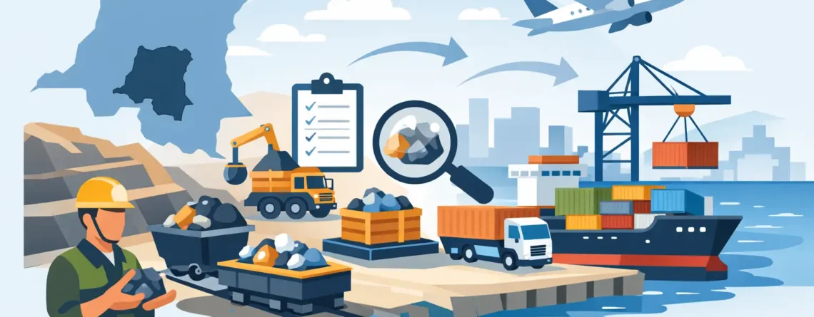 DRC Mineral Export Process Explained