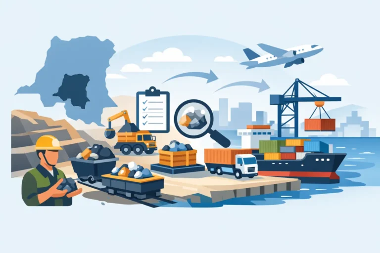 DRC Mineral Export Process Explained